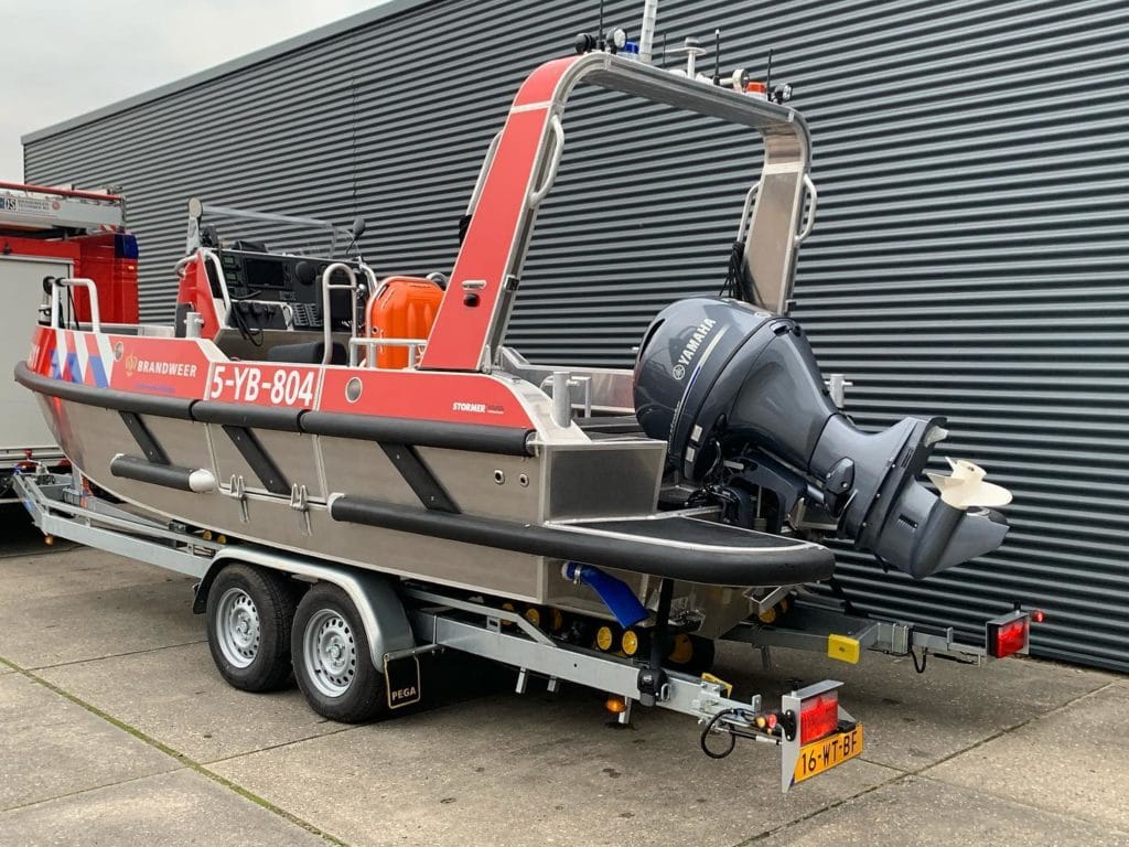 brandweerboot Giesbeek